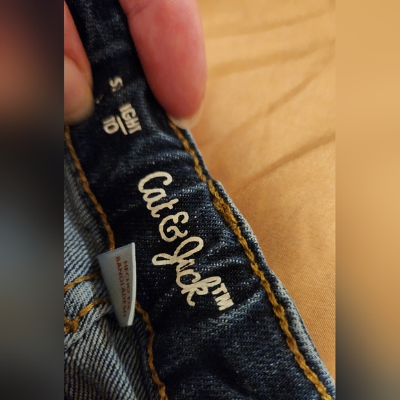 Cat & Jack boys size 10 strait leg jean - Picture 3 of 3